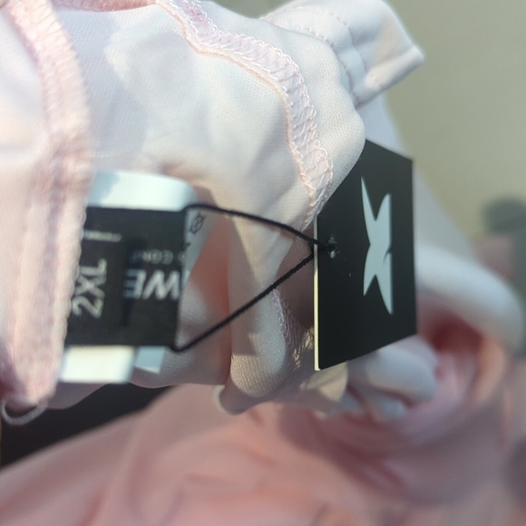 Elegant Pink One Shoulder Party Wedding Fancy Dress - Size 2X NWT - Picture 6 of 8